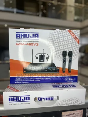 Ahuja V3 Stage Microphone With Neckband