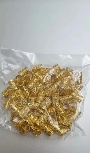 Golden Braid Ring for Hair and Hijab