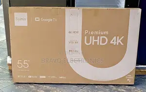 Syinix Tv 55” Frameless Uhd