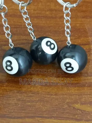 8 Ball Key Chain