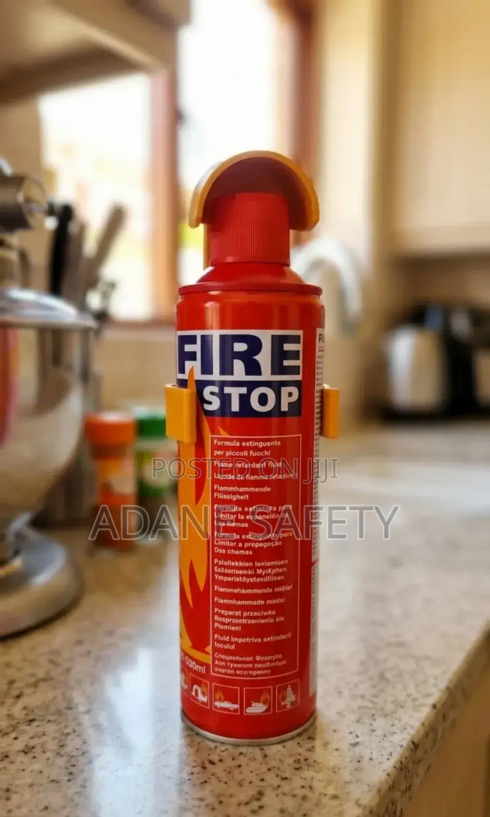 Kichen And Car Fire Extinguisher From Adane Safety እሳት ማጥፊያ 看
