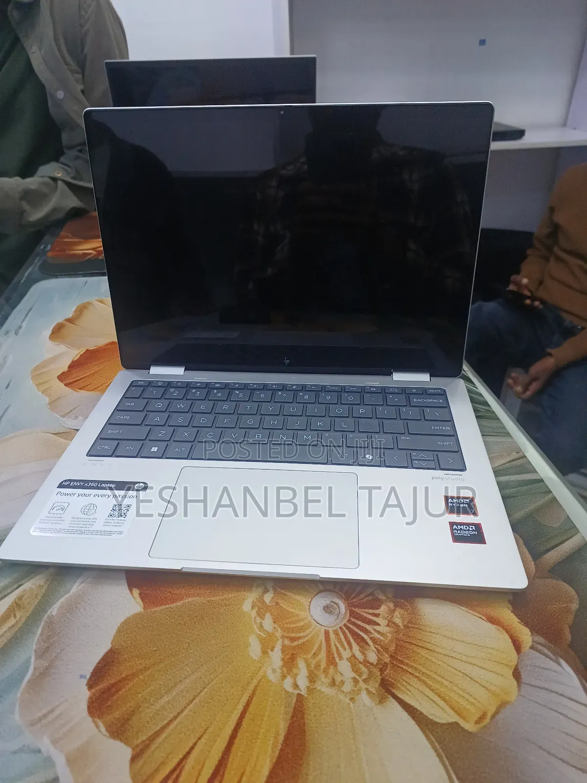 New Laptop HP Envy X360 16GB AMD Ryzen 7 SSD 512GB