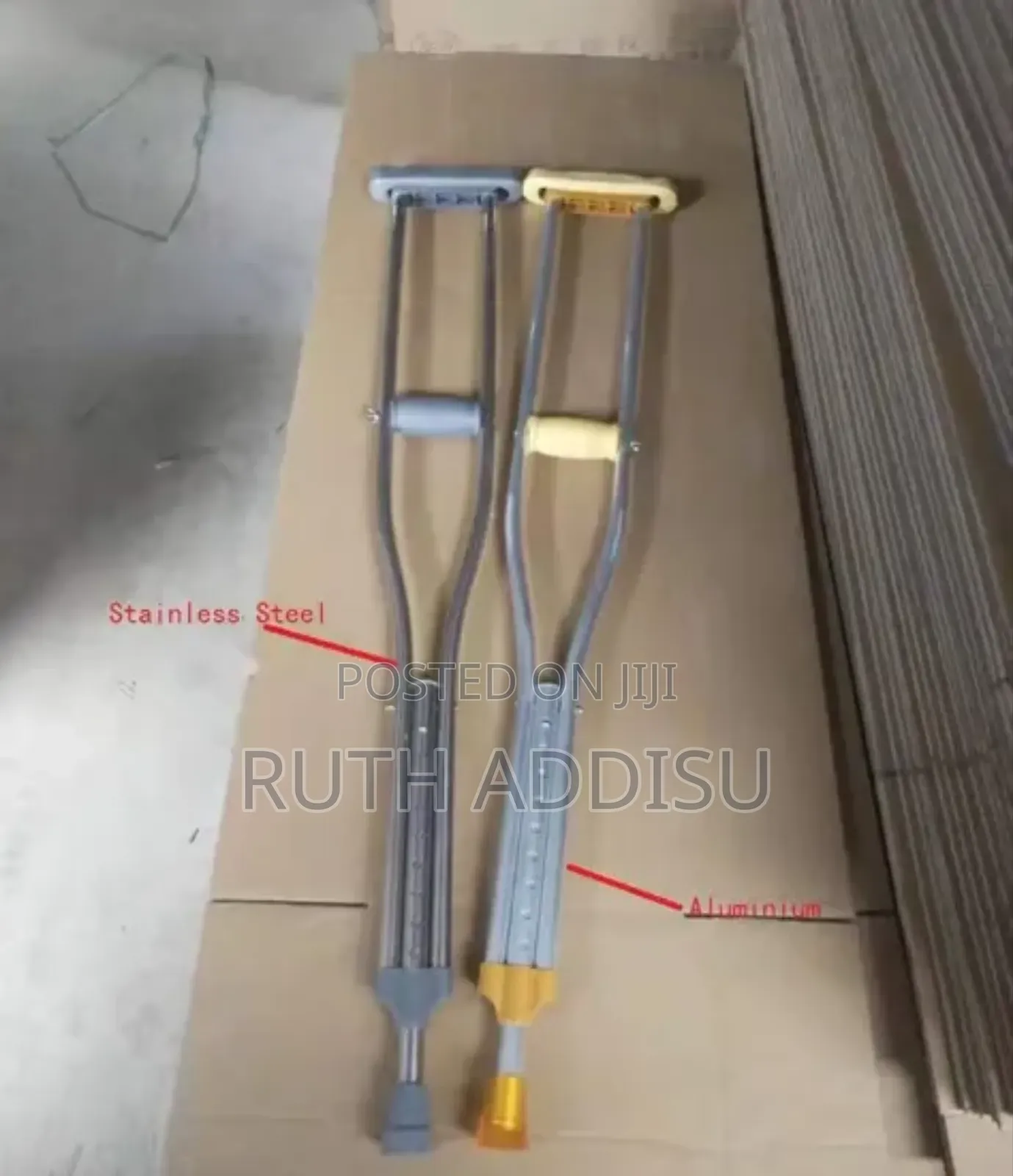 Multifunctional Aluminum Alloy Crutches Addis Ababa Crutches With
