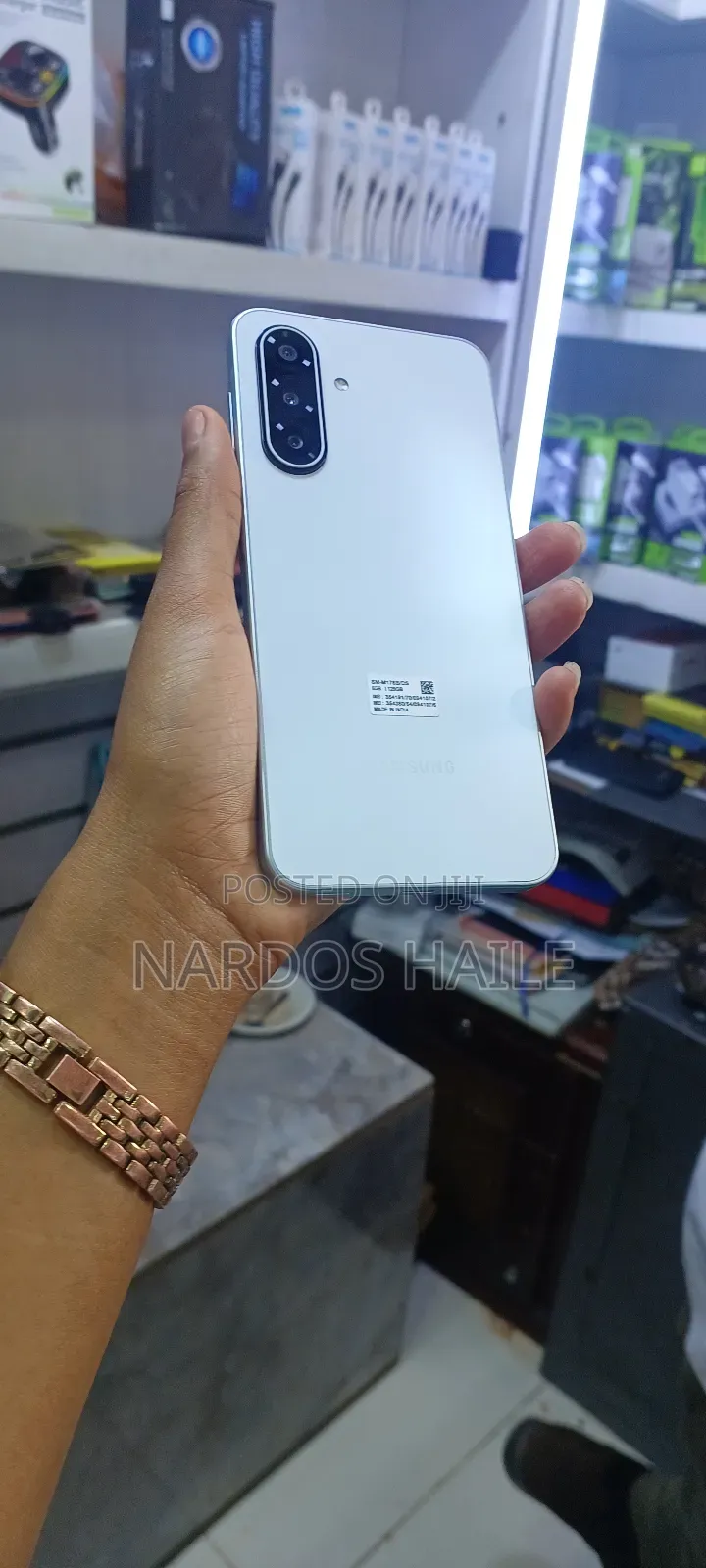 New Samsung Galaxy M17 5G 128 GB White