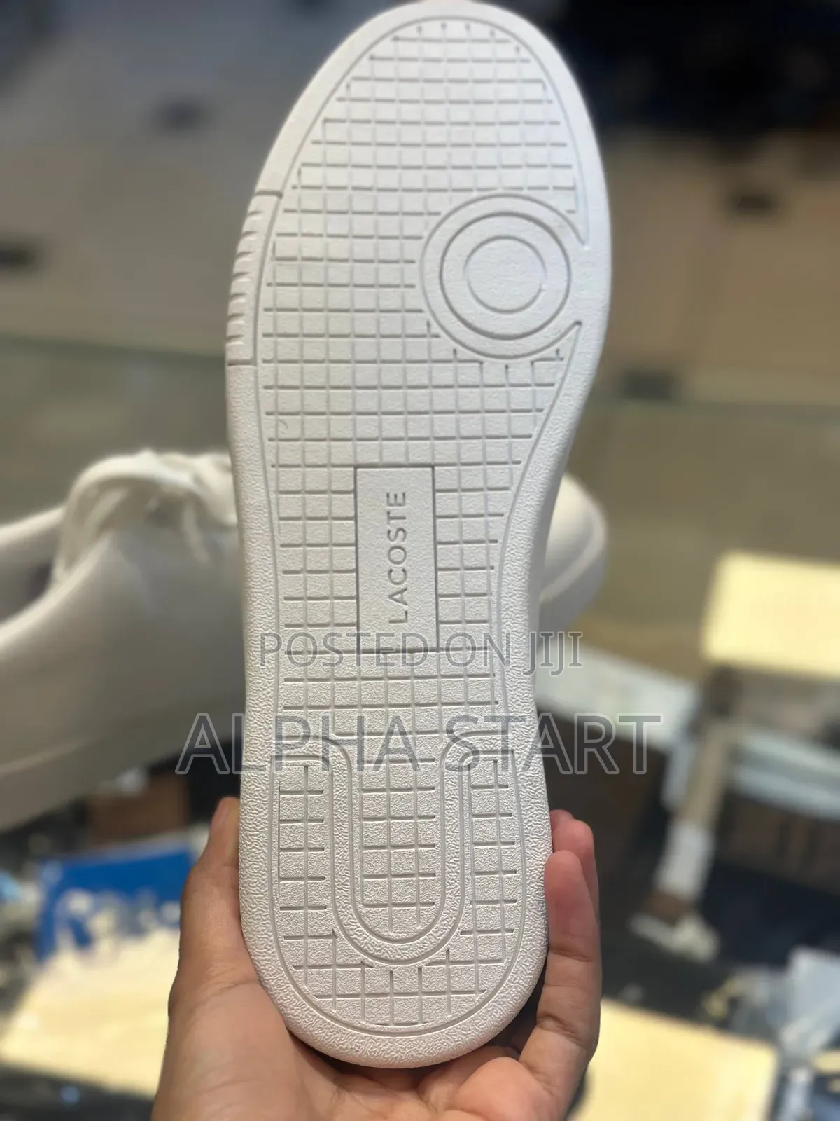 Lacoste Full White Cor High Master Quality Flat Lather Shoes