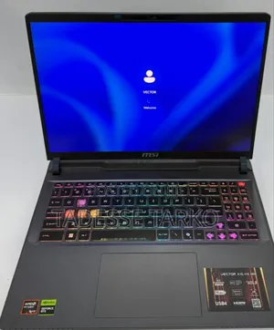 New Laptop MSI Vector 16 HX AI A2XWIG 32GB AMD Ryzen 9 SSD 1T