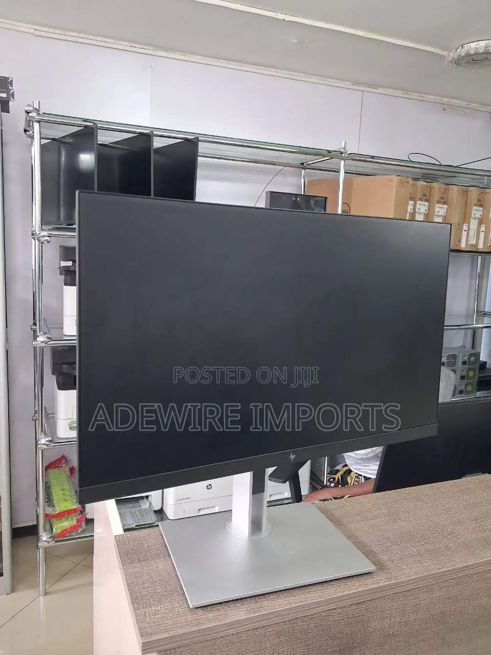 Hp 27" Farmless With Webcam Used Monitor With Vat