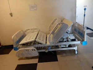 Electric Hospital Bed With 5 Functions and Mattress Included
