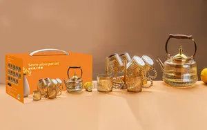 የሚጣድ ውብ እና ማራኪ Seven Piece Pot Set