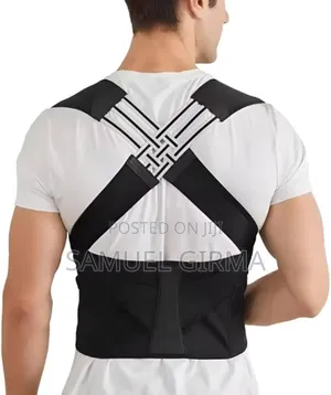 Spinal-cord መደገፊያ አብሮ የተገጠመለትadjustable Posture Corrector