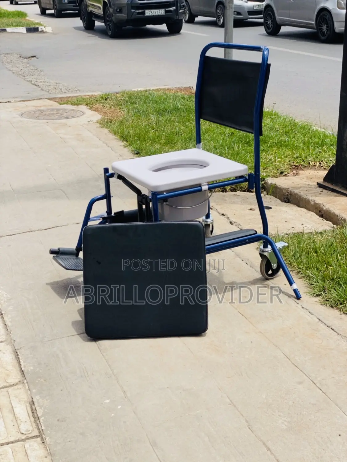 Professional Lightweight Steel Toiletdisabled 28kg Home Hospital Use