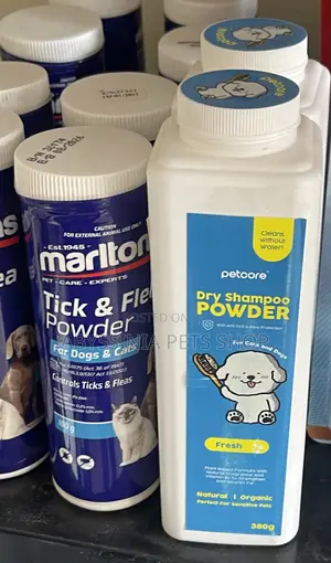 Dog Dry Shampoo Powders