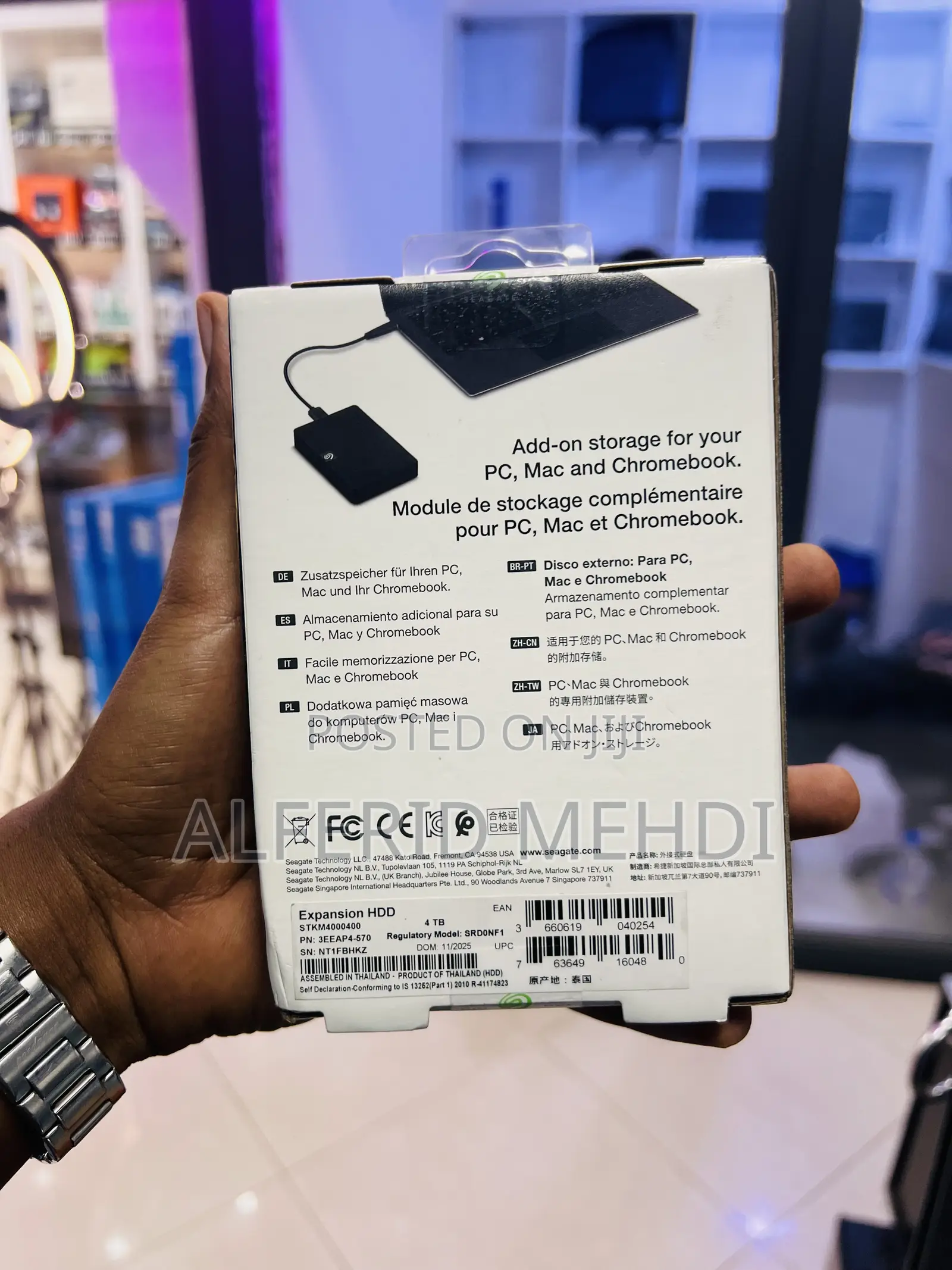 Sigate 4tb Storage