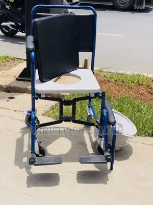 Commode Chair Armrests Removable Bathroom Safety Equipment