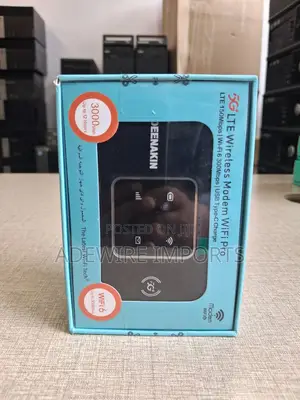 Lte Pro 3000 Mah Wifi Modem With Vat