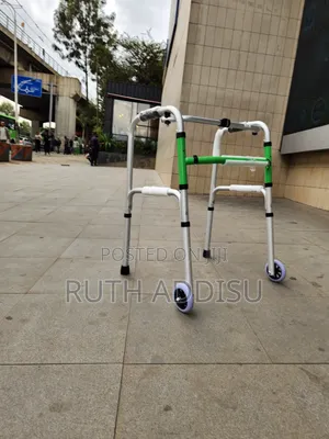 Vissco Foldable Walking Aid (Zimmer) Frame Elderly Disability Walker