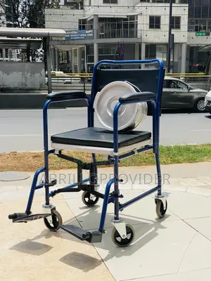 Bathroom Rolling Shower Chair for Bathroom Safety Equipment
