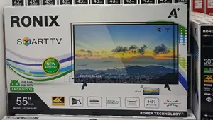 Ronix Tv 55′′ Smart Android Tv – Ultra Hd Android 15 Double Glass