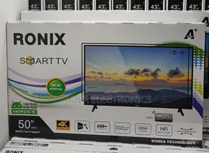 Ronix Tv 50′′ Smart Android Tv – Hd | Android 15 | Double Glass