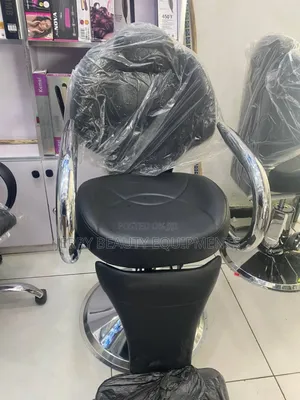 Chrome Hair Salon Chair የውጪ የፀጉር ቤት ወንበር
