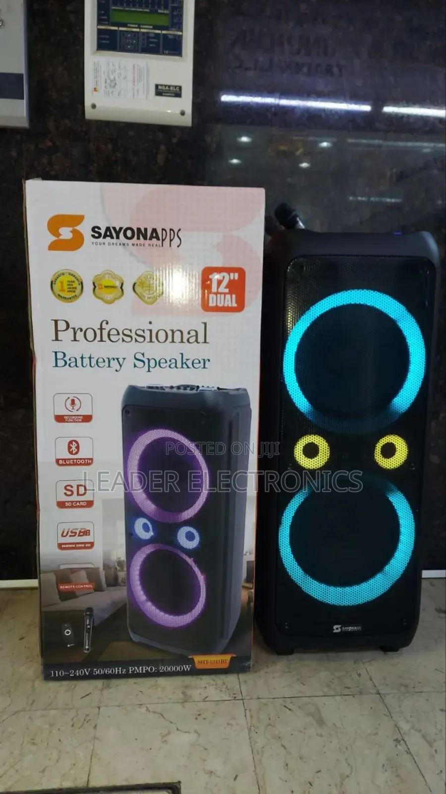 Sayona Professional Loudspeaker – Powerful Pa Sound System