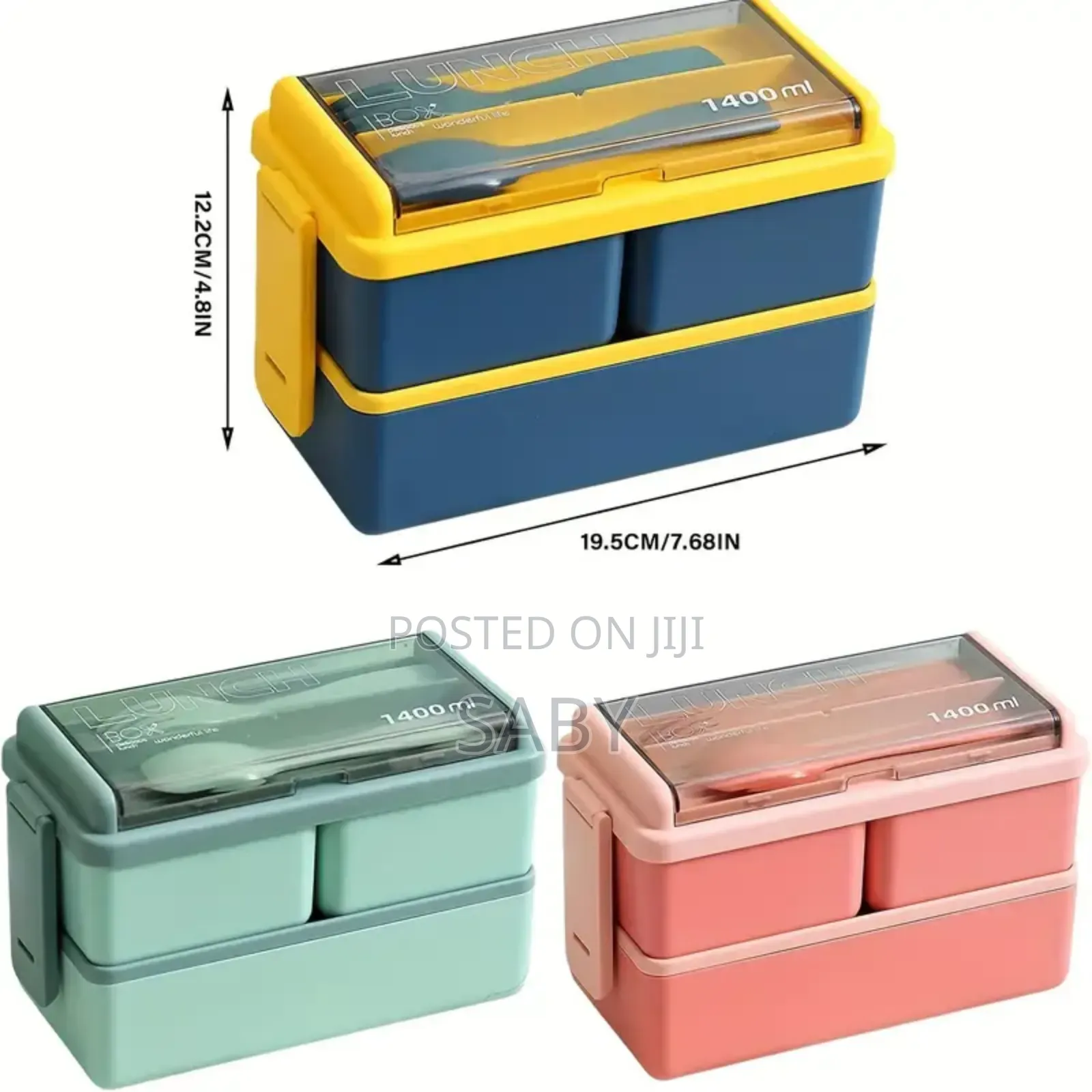This Lychico 1400ml Bento-Style Lunch Box
