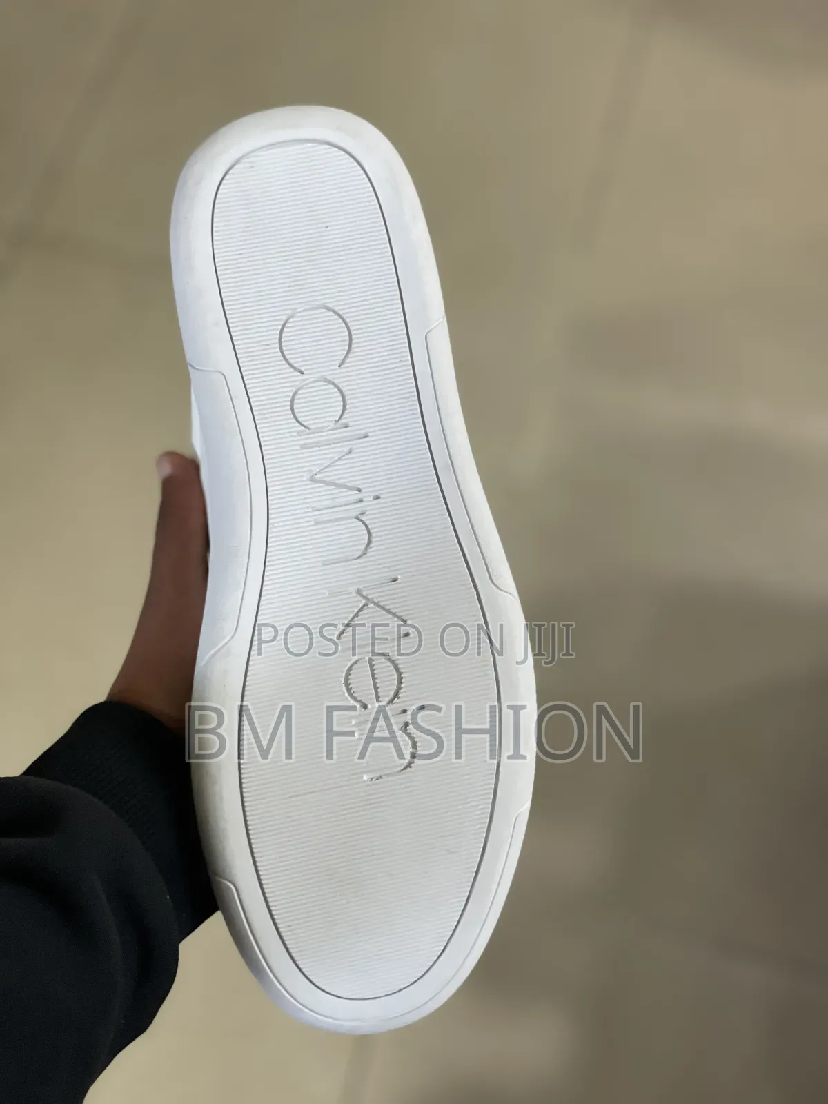 Calvin Klein All-White Flats (Available Now: Dm for Sizes)