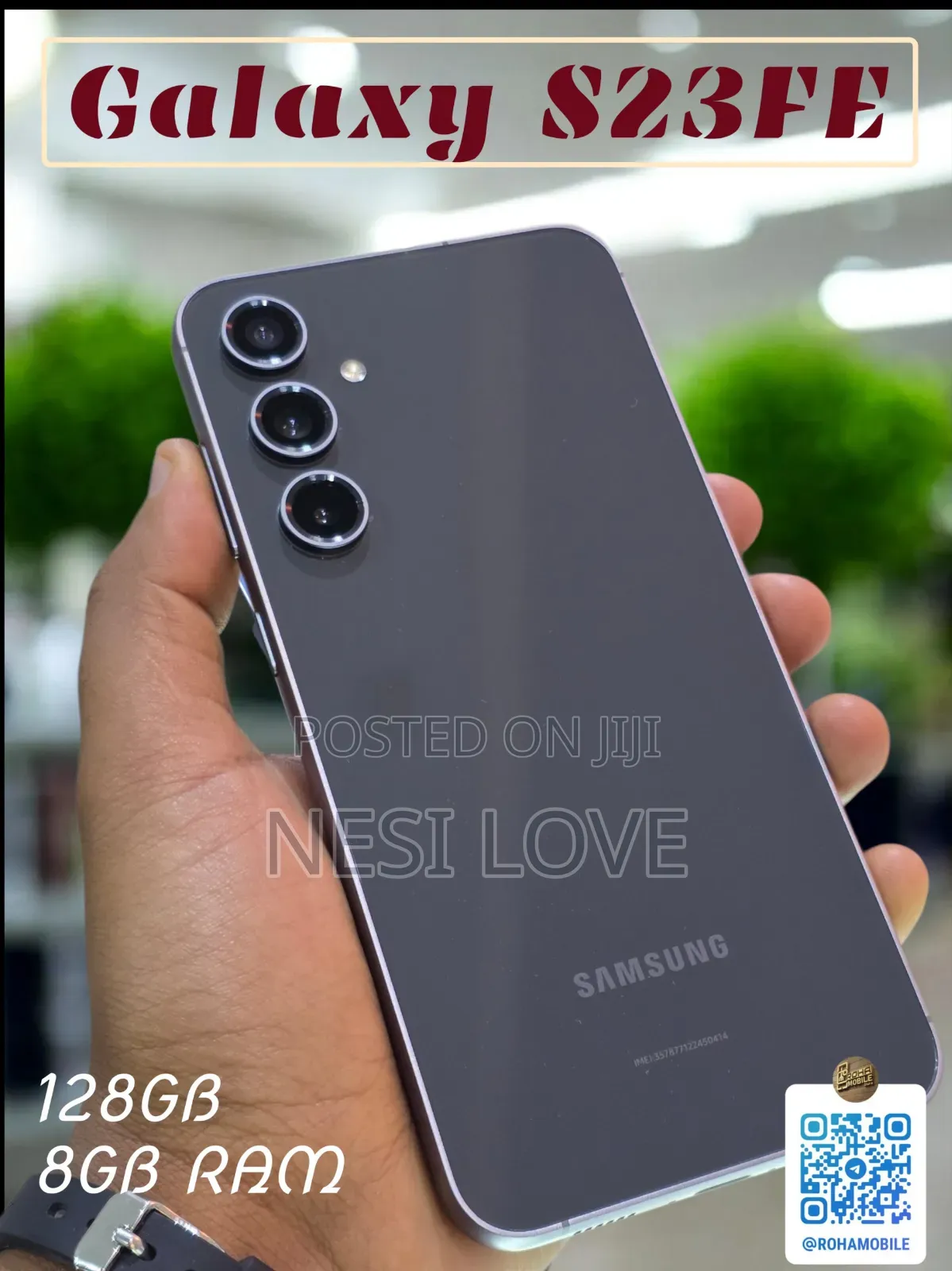 New Samsung Galaxy S23 FE 128 GB
