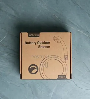 Aura Outdoor Portable Shower ተንቀሳቃሽ ሻውር