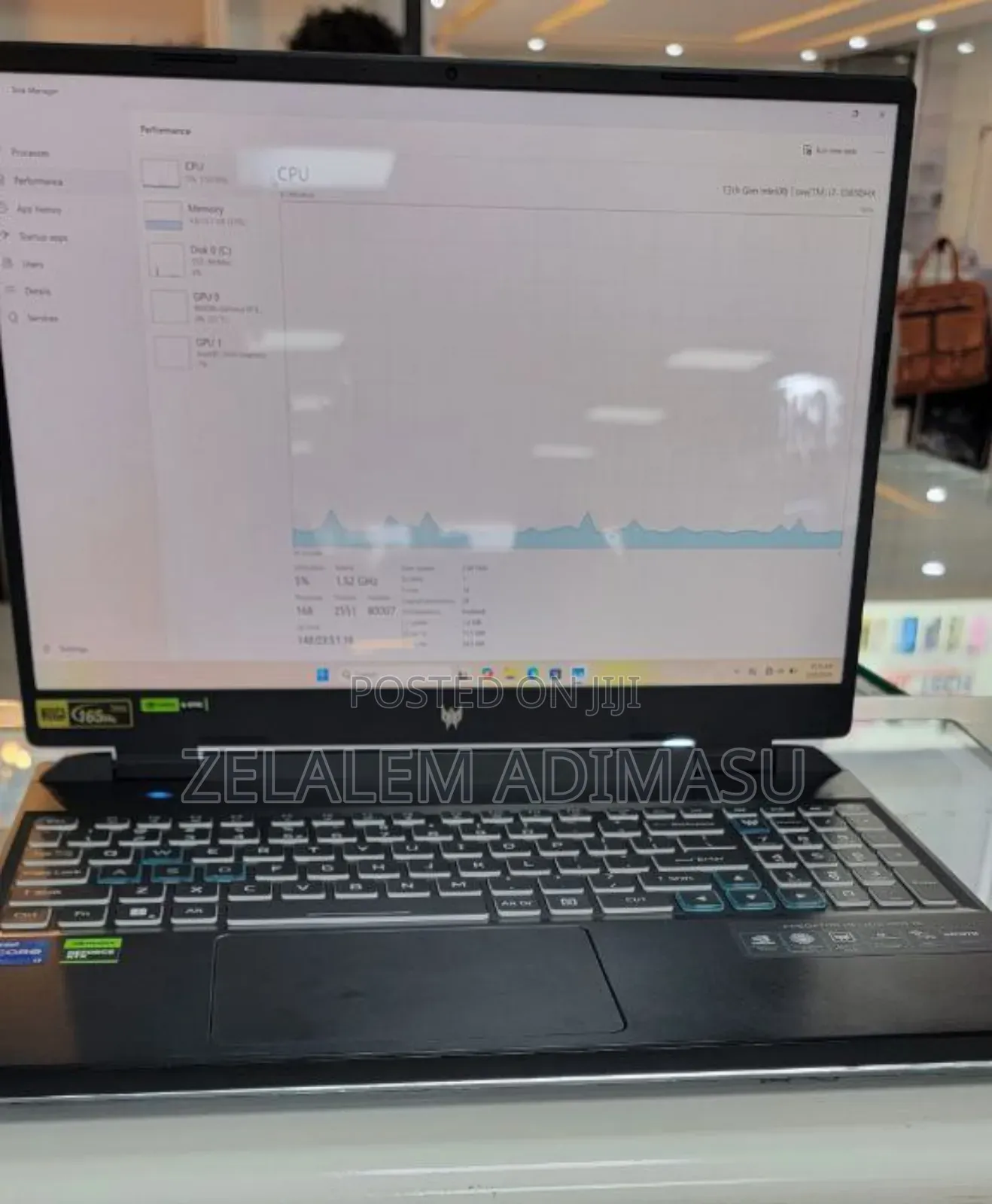 New Laptop Acer Predator Helios 300 16GB Intel Core i7 SSD 1T