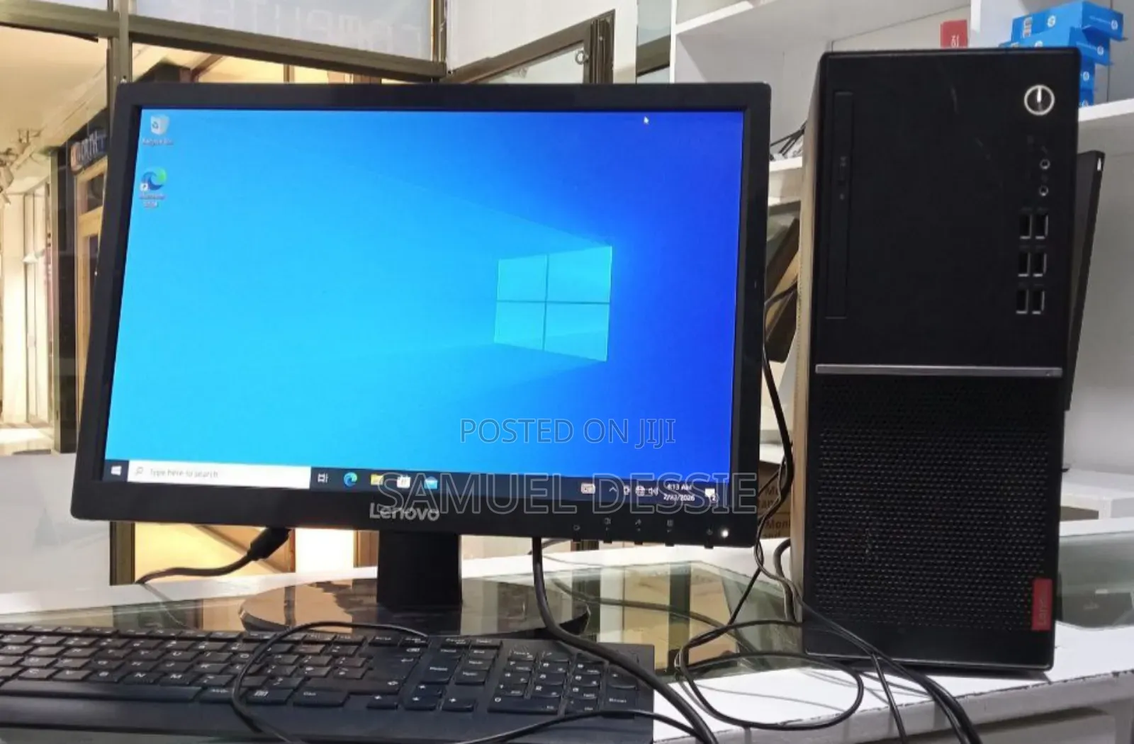 New Desktop Computer Lenovo 4GB Intel Core i3 HDD 500GB