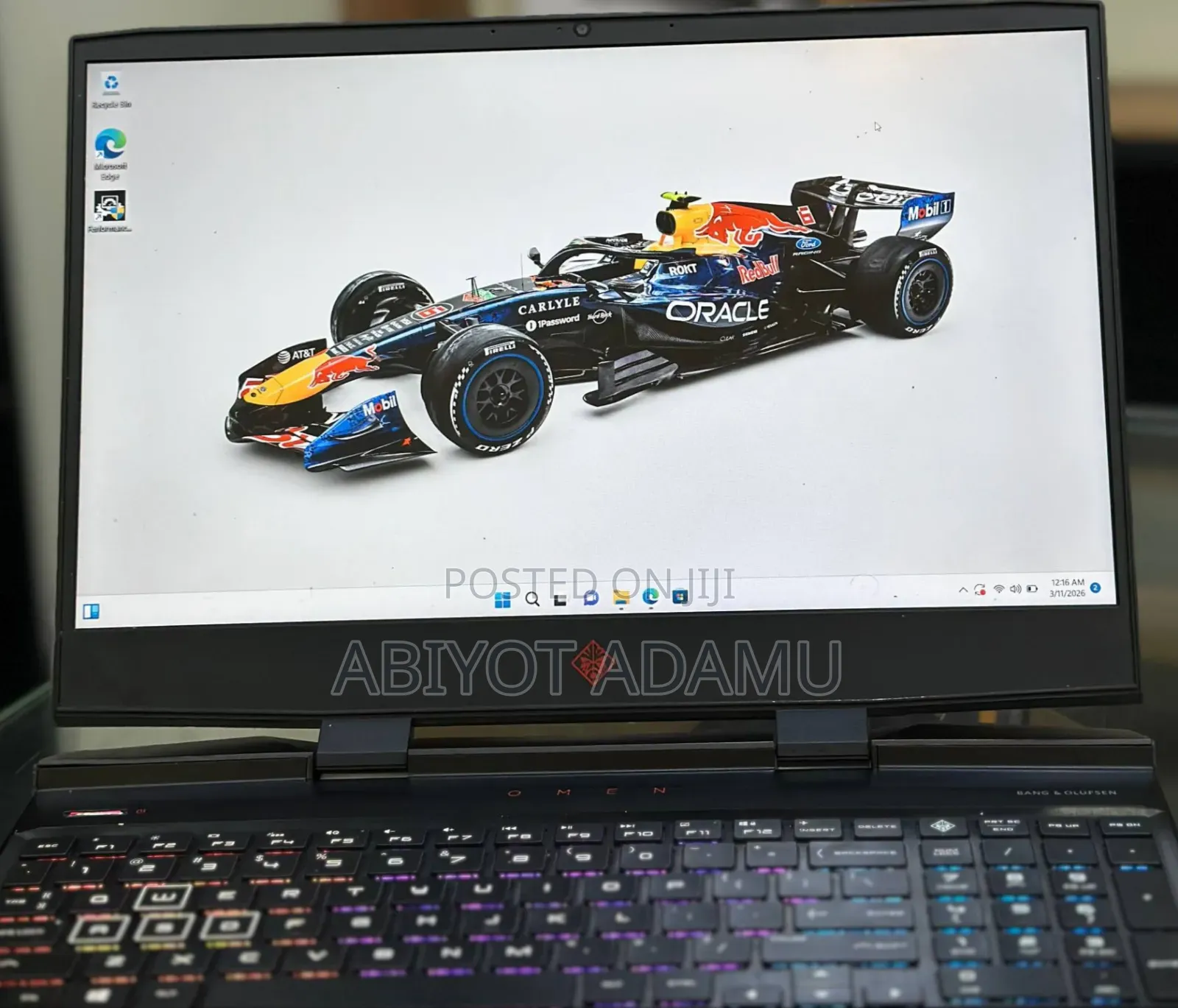 New Laptop HP Omen 15 16GB Nvidia SSD 512GB