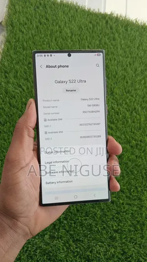 Samsung Galaxy S22 Ultra 256 GB Green
