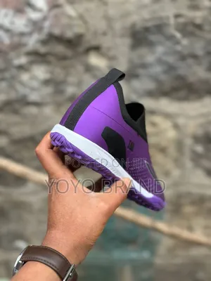 New Arrival TBL Tianbaolun Purple Futsal Soccer Cleats Shoes
