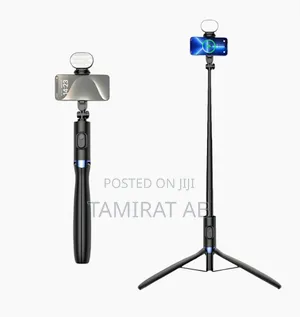 Koosda Ks-L020s Selfie Stick Tripod With Fill Light Bluetooth Remote