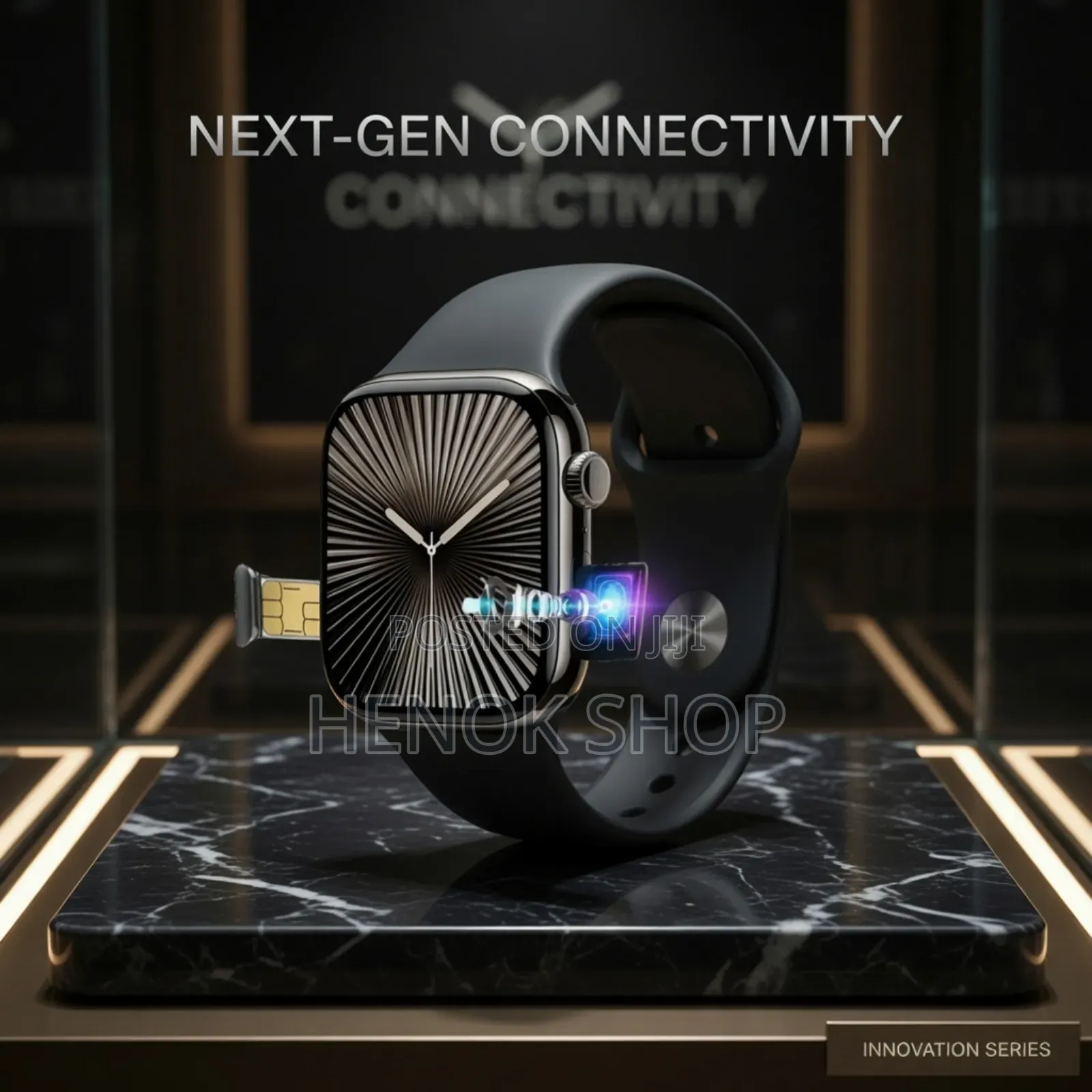 ሲም ና ካሜራ ያለው አዲሱ Smartbarry Sm402 Smart Watch