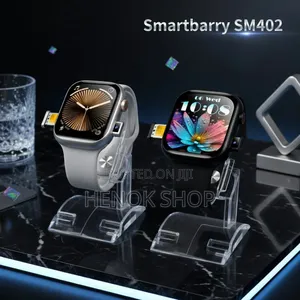 ሲም ና ካሜራ ያለው አዲሱ Smartbarry Sm402 Smart Watch