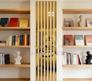 Strip Acrylic Mirror Wall Stickers, 2x50cm Self-Adhesive Decorative