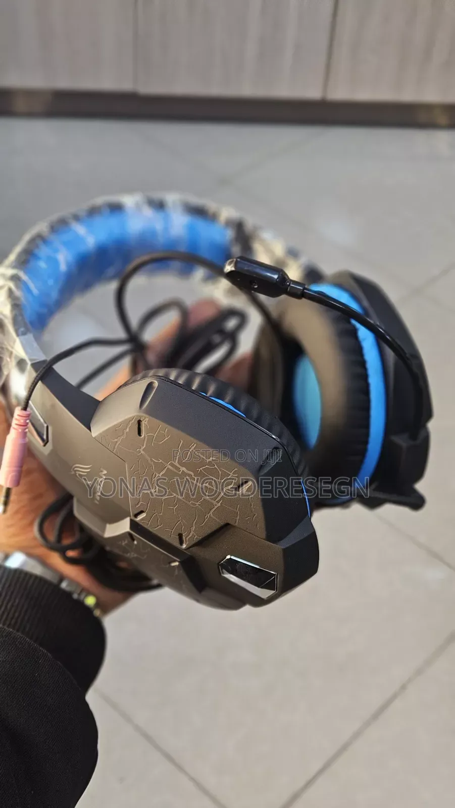 Yinsan Tm-5 Gaming Headset – RGB Light, Noise-Cancelling Mic, 3.5mm