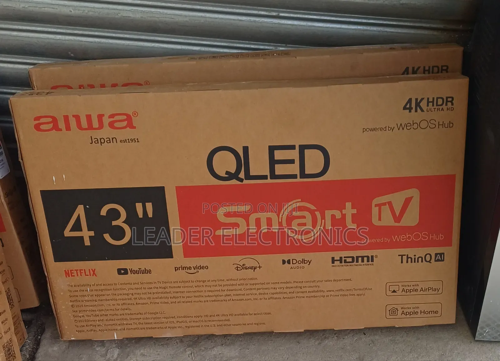 Alwa Tv 43′′ Smart Tv – Webos Hub | Qled Uhd Japan