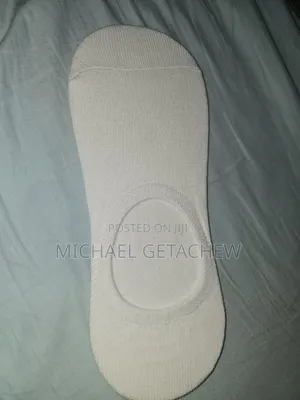 White And Black Ankle Socks