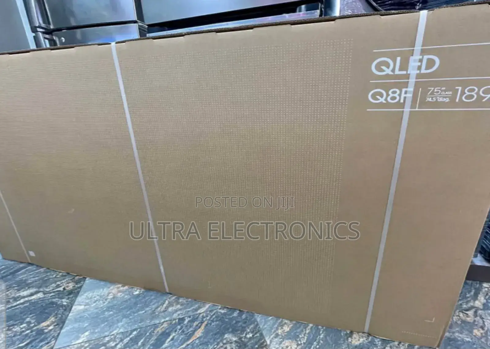 Samsung Latest 75" Qled Smart Tv Model: Q8f % Original Free Home