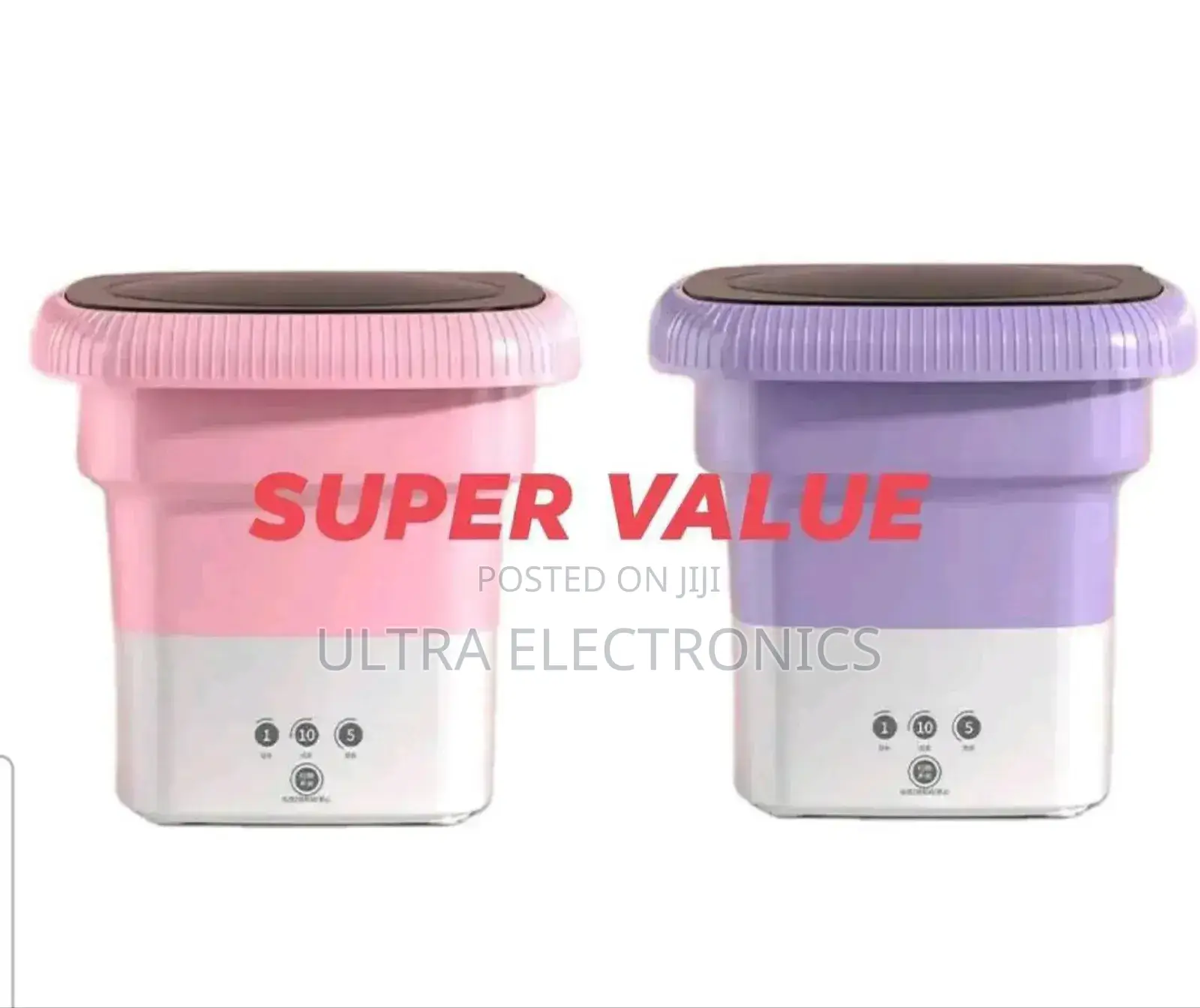 Portable, Foldable Mini Washing Machine Designed for Small L