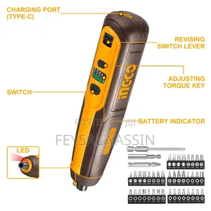 Ingco 4v Cordless Screwdriver