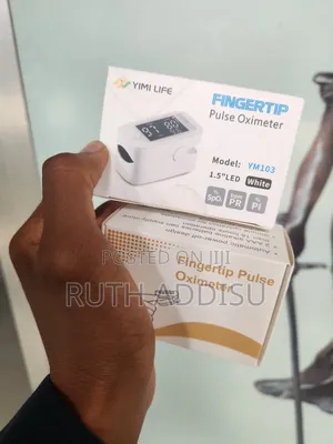 Portable Fingertip Pulse Oximeter for Blood Oxygen Ethiopia Brand New