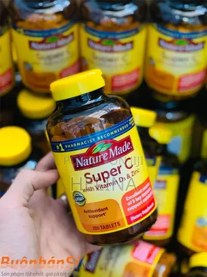 Nature Made Pharmacist Recommended Super C With Vitamin D3 Zinc