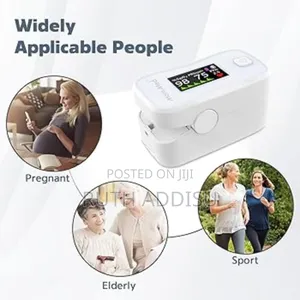 Mommed Pulse Oximeter, Blood Oxygen Saturation Monitor Finger Oximeter
