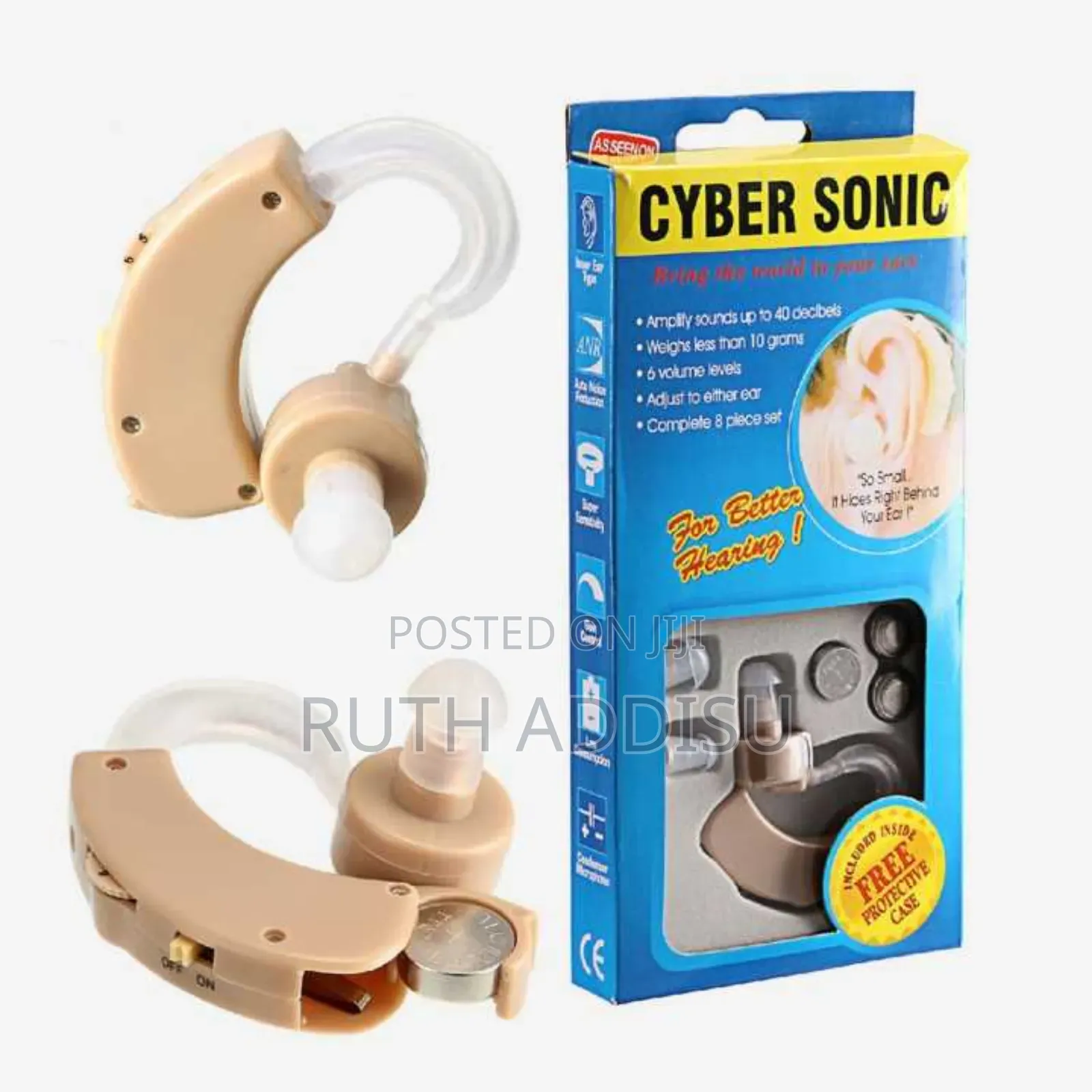 Original Ear Cyber Sonic Bte Hearing Aid Personal Sound Hearing Aid