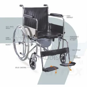 Generic Wheel Chair With Commode | Ethiopia Whilcar