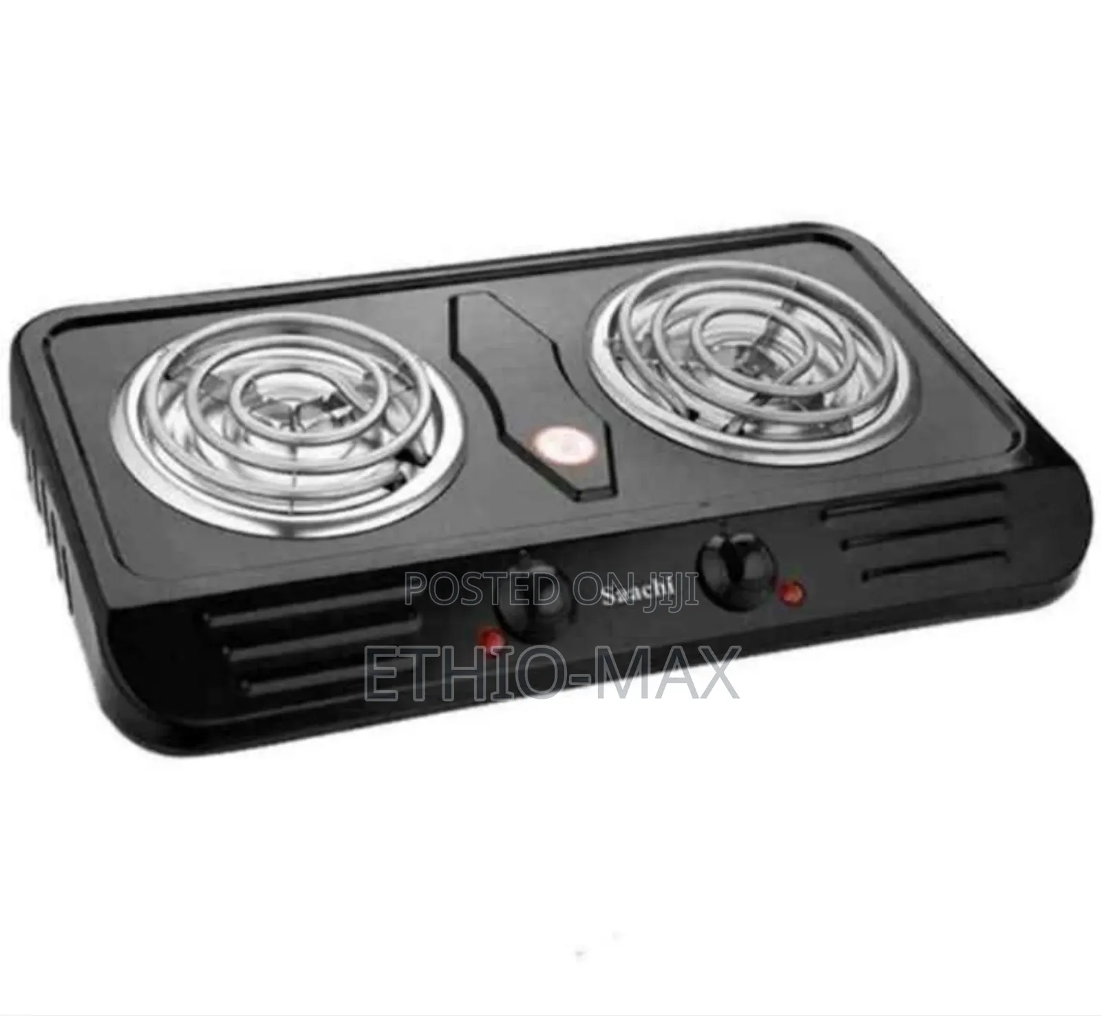 Saachi Double Hotplate Stove – Electric Cooker | Fast Heating